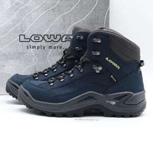 NEW Lowa Renegade GTX Mid Gore-Tex Waterproof Hiking Boot Men's 310945-6702 Blue